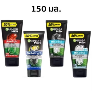 ****พร้อมส่ง****โฟมล้างหน้า การ์นิเย่ เมน Garnier Men 150 ml มีหลายสูตร