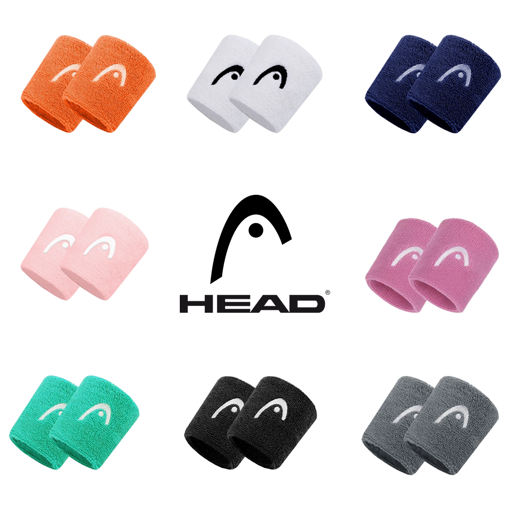 🇹🇭[พร้อมส่ง] Tennis Wristband HEAD ที่รัดข้อมือ ซับเหงื่อขนาดสั้น