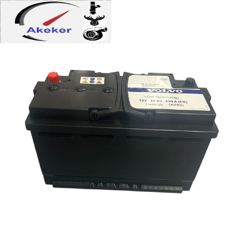 Battery 31419120 31415411 31652067 30695118 30772229 12V 95Ah 850En for Volvo P245 745 SW  S90, V90,
