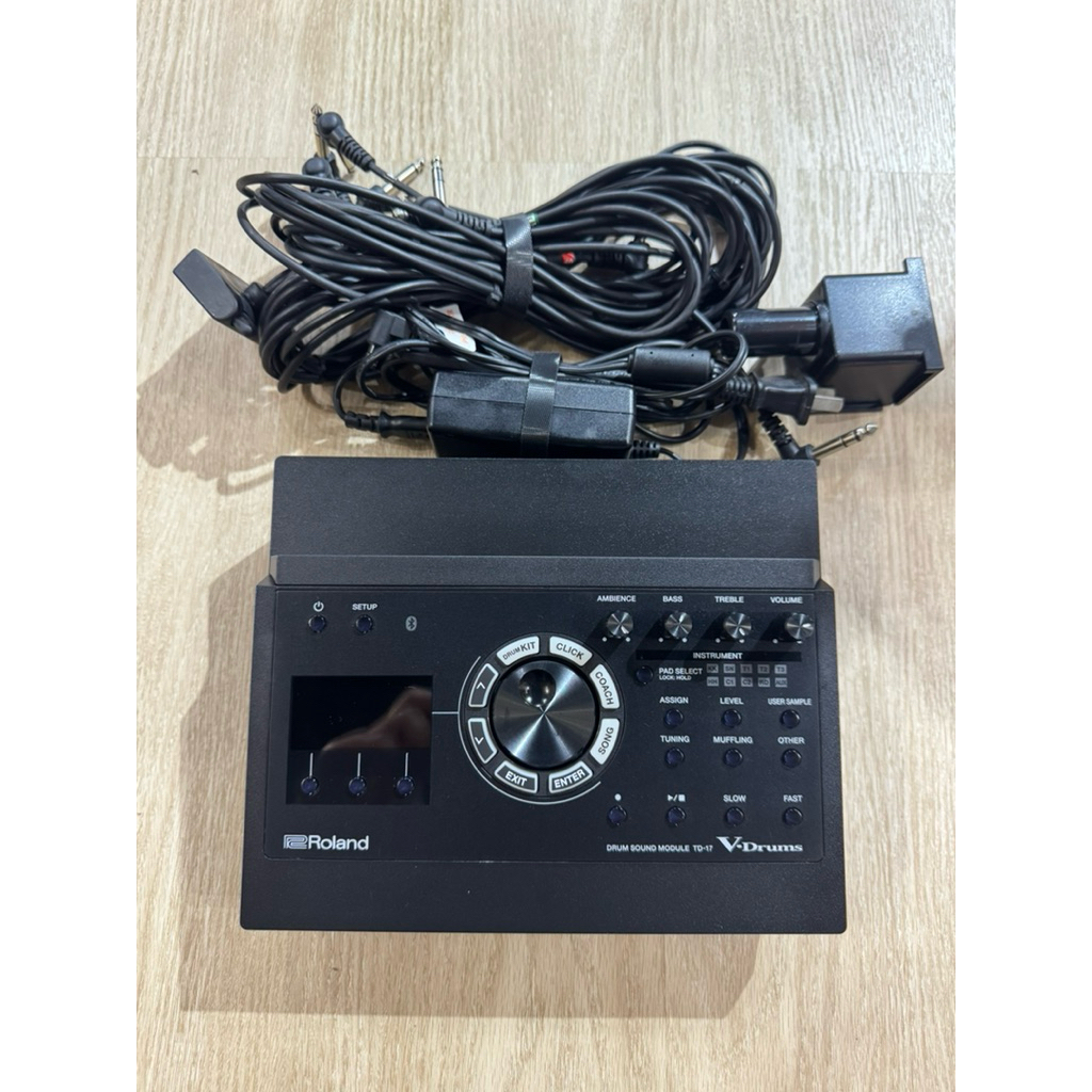 โมดูลกลองไฟฟ้า Roland TD-17 มีบลูทูธในตัว มือ2 สภาพสวย ของแท้ (รับประกัน 30 วัน)