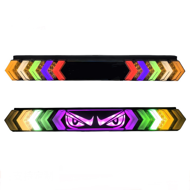 โคมไฟไฟเลี้ยว นํา RGB สําหรับรถบรรทุกติดตั้งง่ายพร้อมการติดตั้งแบบสากลสูง