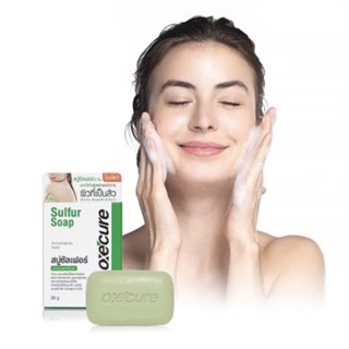 สบู่รักษาสิว ส่งไว!Oxe'cure สบู่ สำหรับผิวหน้า ผิวกาย Sulfur…