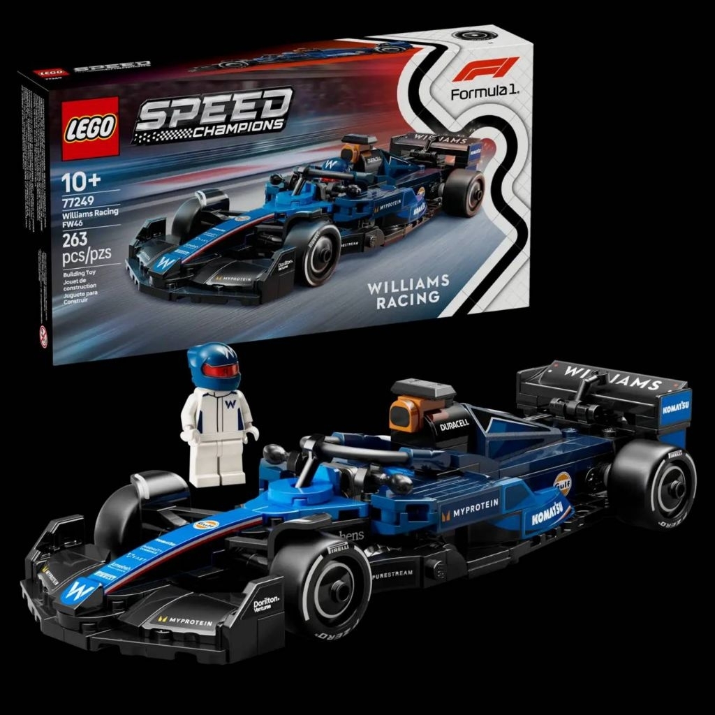 [Pre-order] LEGO Speed Champions Williams Racing FW46 F1 Race Car