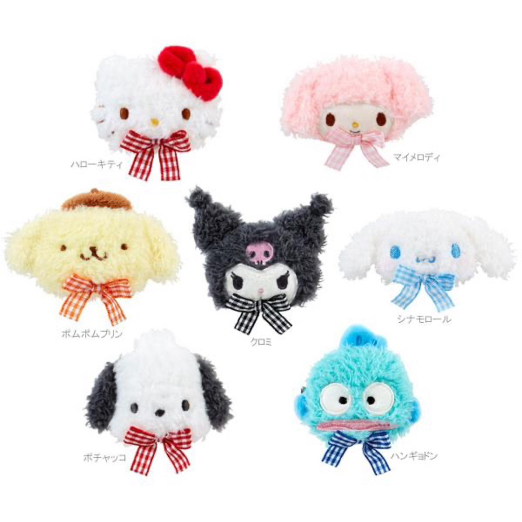 Sanrio กิ๊บติดผม ยางมัดผมขนฟู Scrunchie Kitty kuromi mymelody Sanrio ของแท้ จากญี่ปุ่น - รูปที่ 3
