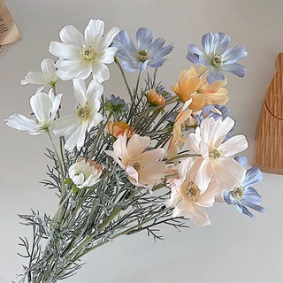 [ร้านไทย] ดอกคอสมอสปลอม สีพาสเทล สูง 60cm🌼 Cosmos Flower ดอกคอสมอส ดอกไม้ปลอม ดอกไม้ประดิษฐ์ พร็อพถ่ายรูป