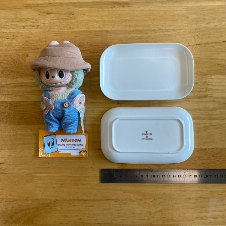 ✈️ จานขนมปัง STARLUX Airlines | สภาพดีมาก ผ่านการใช้งานบนเครื่องบิน หายาก