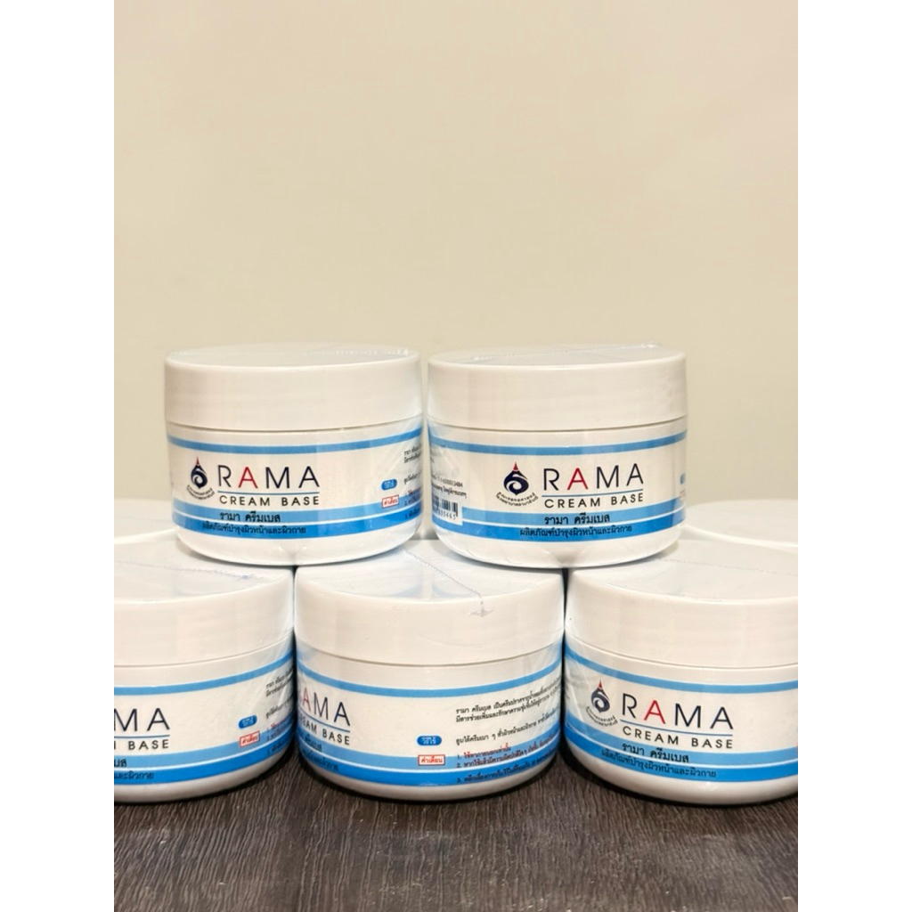Rama cream base 50กรัม ปราศจากน้ำหอม เพิ่มความชุ่มชื้นให้แก่ผิว