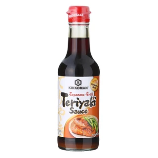 Kikkoman Japanese Grill Teriyaki Sauce 250 ml. คิคโคแมน เจแปนนิส กริล เทอริยากิ ซอส 250 มล.