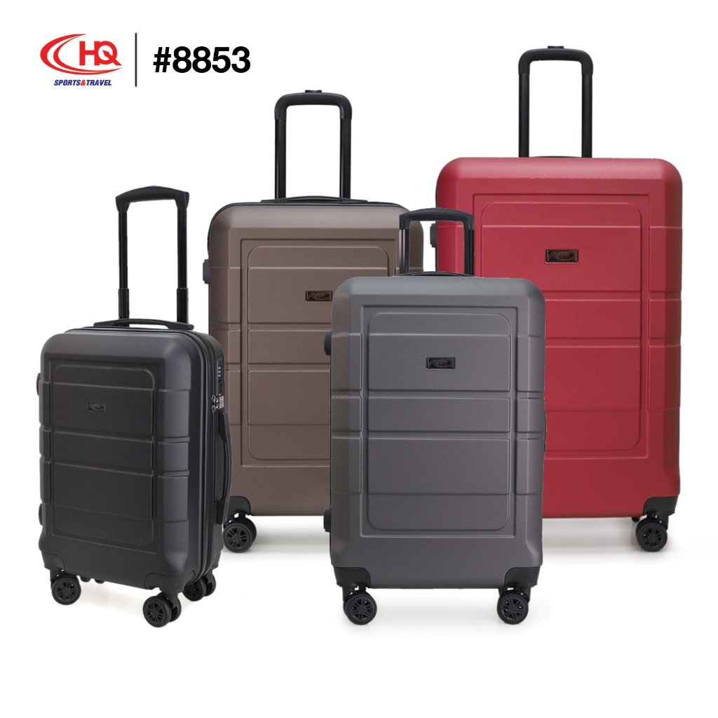 HQ LUGGAGE กระเป๋าเดินทาง ABS ระบบล็อค TSA ล้อคู่ 360 ํ รุ่น 8853