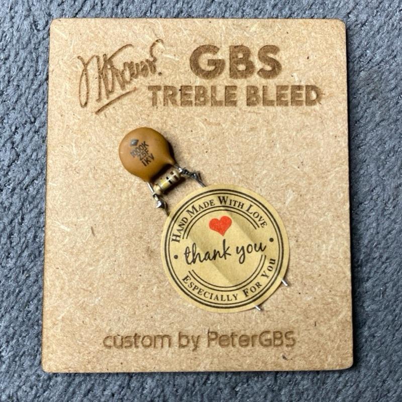 Vintage Treble Bleed CRL เพิ่มความใส สว่าง ยามลดโวลลุ่มกีตาร์