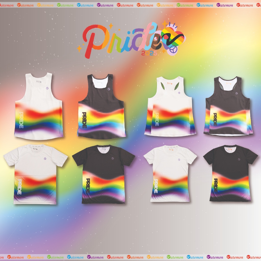 Vatemon "Pride 2025" เสื้อกล้าม Pro / แขนสั้น