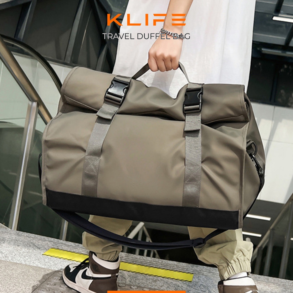กระเป๋าเดินทาง สะพายข้าง กระเป๋าฟิตเนส ขยายออกได้49cm TRAVEL DUFFEL BAG กันน้ำ ไม่เหม็นอับชื้น

<p>“><center></p>
<h4></h4>
<p><p><font color=