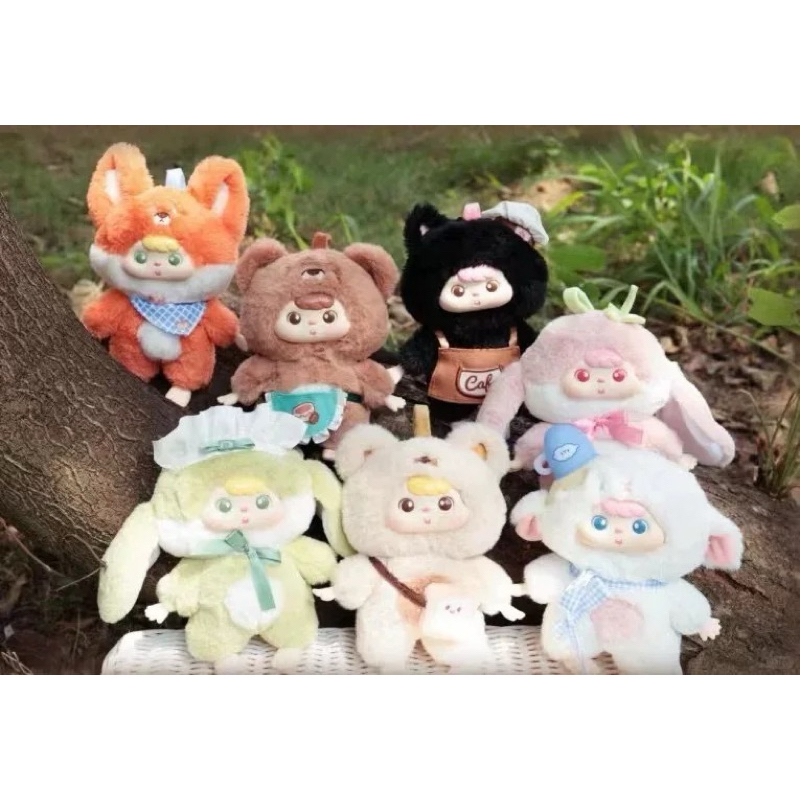 [พร้อมส่ง] กล่องสุ่มพวงกุญแจ Miyee Cafe