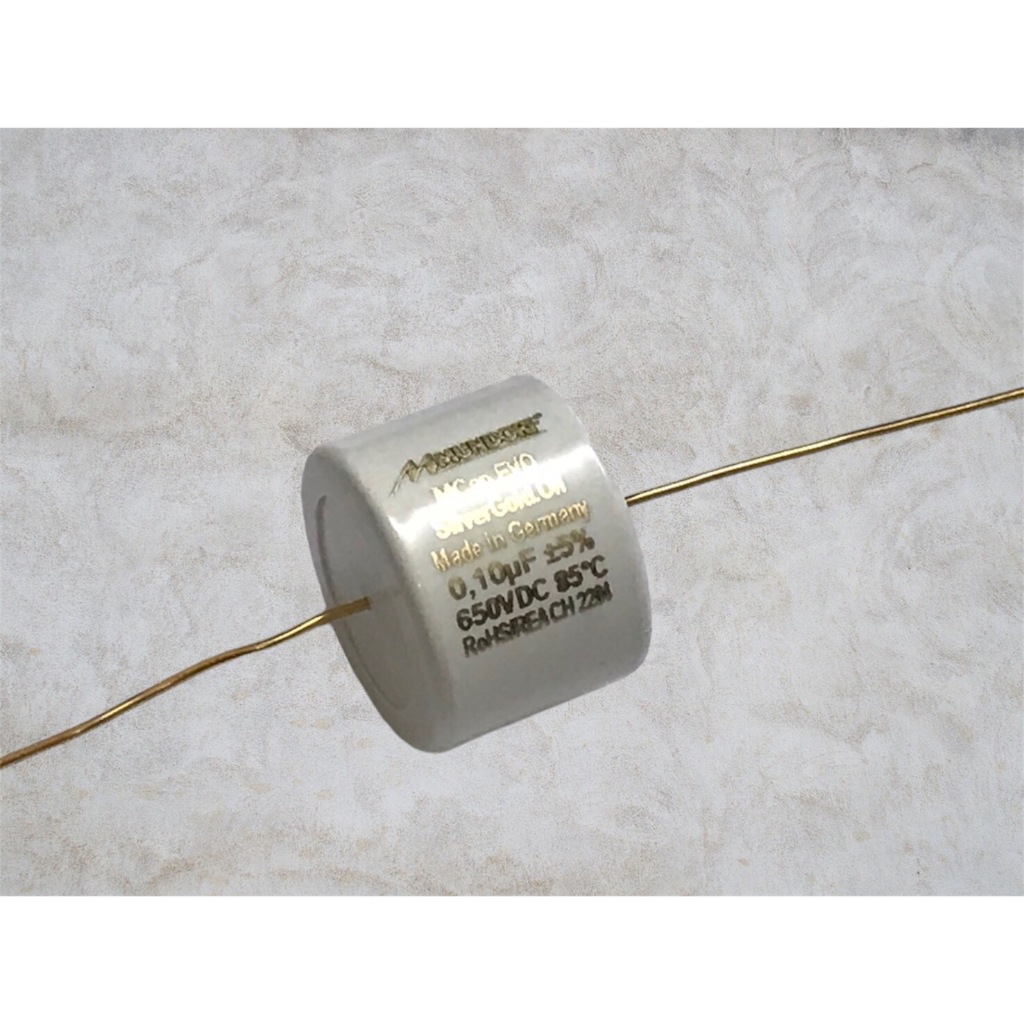 Capacitor Mundorf M Cap EVO Silver /Gold / Oil ค่า 0.1uF -0.47uF