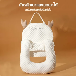 หมอนเด็ก หมอนรองนอนทารกแรกเกิด หมอนรองนมกันหก แบบพกพา อายุ 0-1 ขวบ แผ่นรองกันหก ทารกแรกเกิด