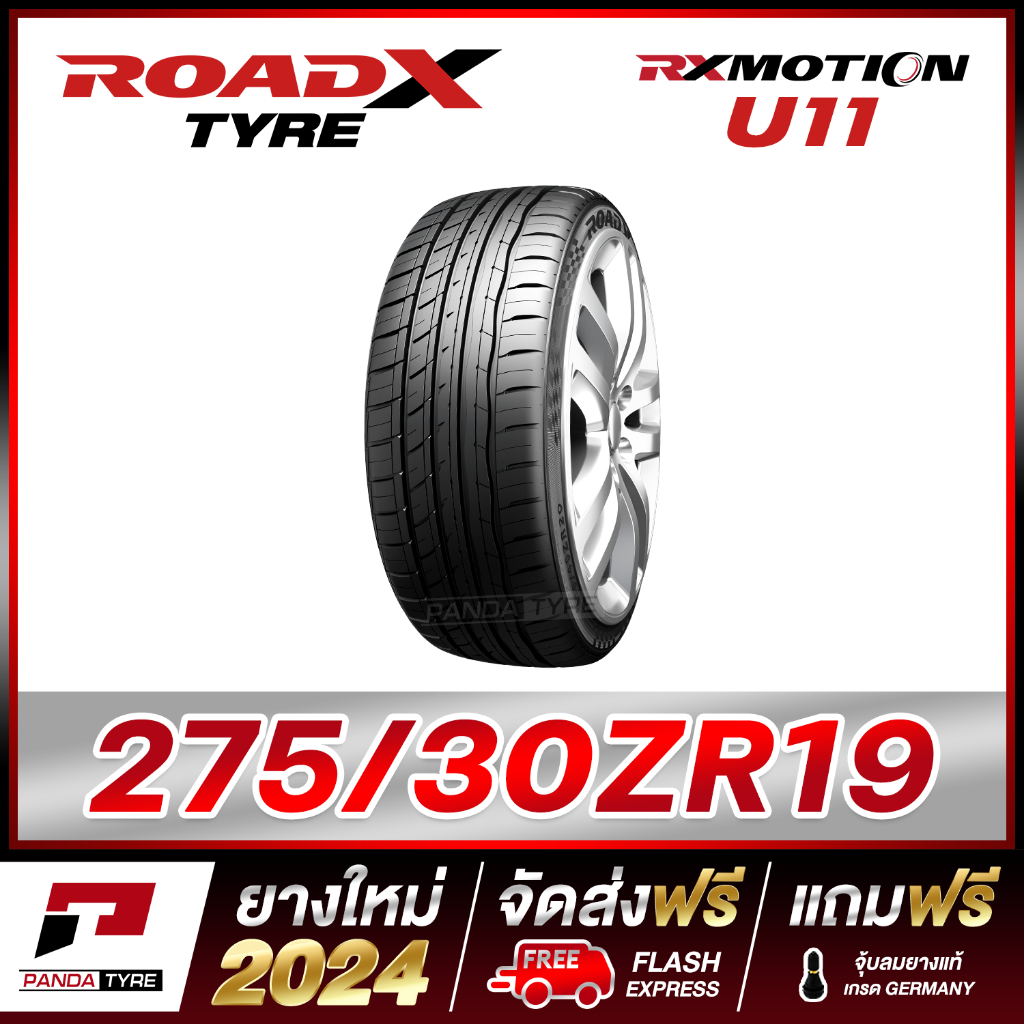 ROADX 275/30R19 ยางรถยนต์ขอบ19 รุ่น RX MOTION U11 - 1 เส้น (ยางใหม่ผลิตปี 2024)