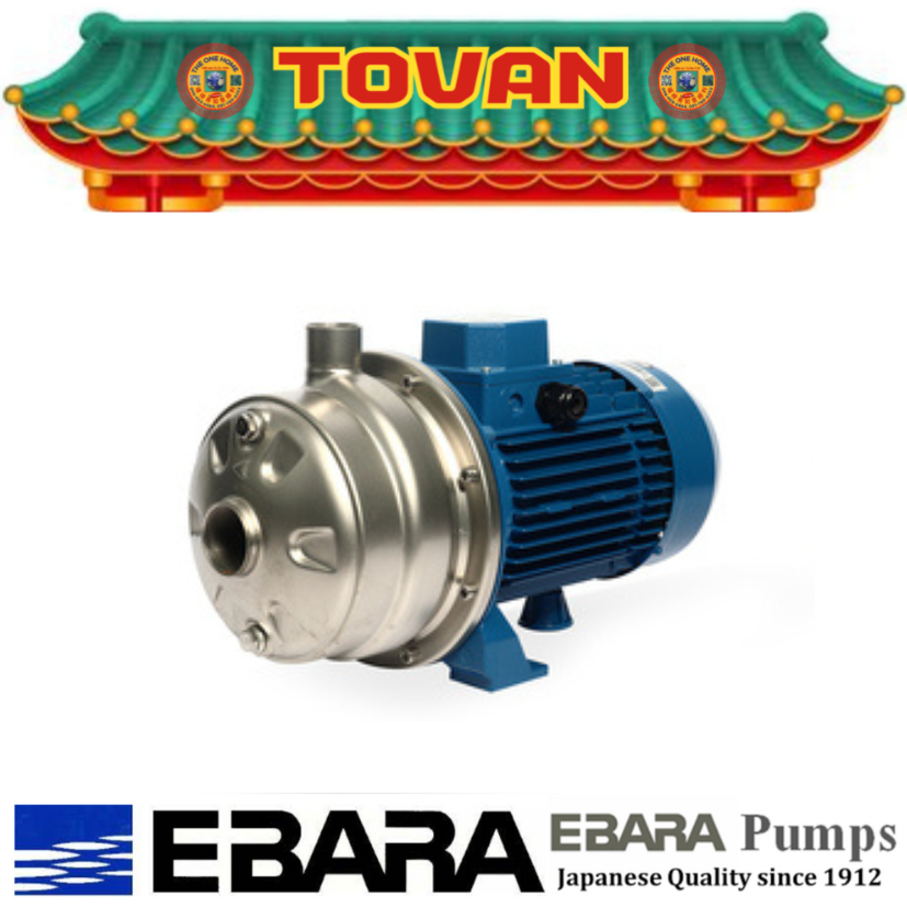 EBARA ปั๊ม SS304 ใบพัดคู่ 3 สาย รุ่น 2CDX-120/15 (สินค้ามีคุณภาพ..พร้อมจัดส่ง..) # ออก..ใบเสร็จ-ใบกำ