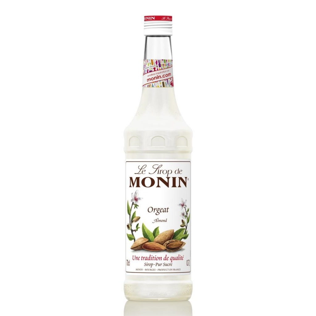 (ขวดเปล่า) โมนิน ไซรัป Almond ((Empty Bottle) Monin Syrup Almond) 700 ml.