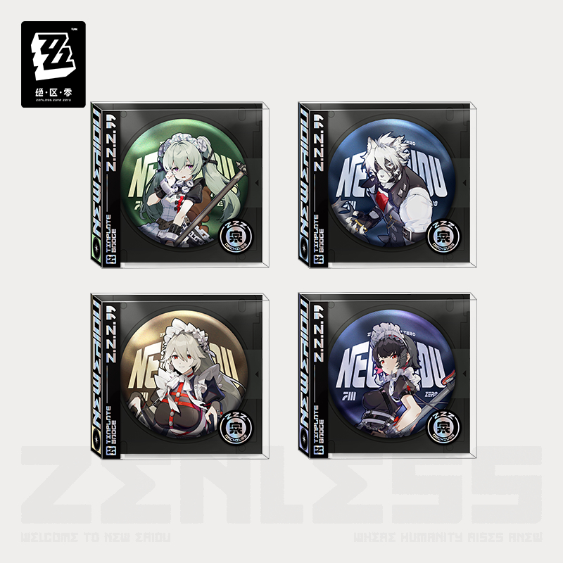 [ พร้อมส่ง / Official ] Zenless Zone Zero Badge - Victoria Housekeeping ZZZ เข็มกลัด ตัวละคร ฝ่าย Ly