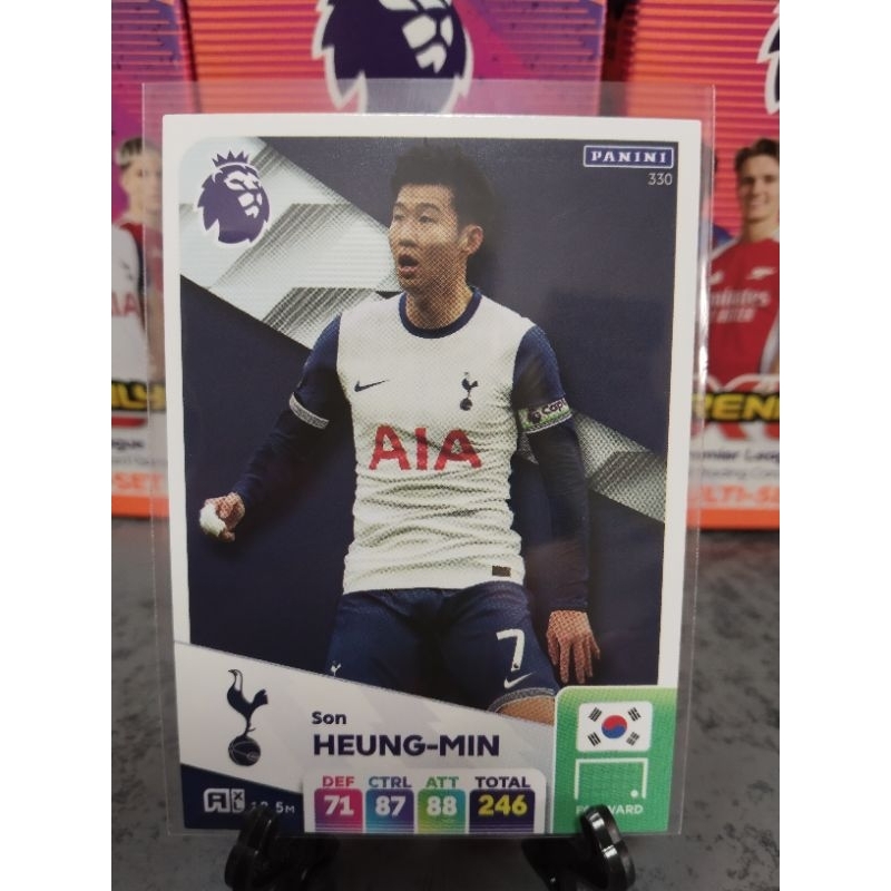 การ์ดฟุตบอล Panini Premier League 2024/25 Adrenalyn XL เบสการ์ด Spur