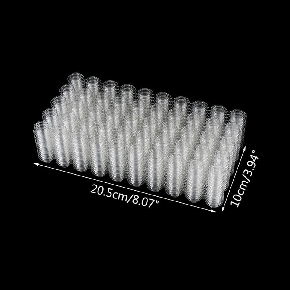 TATTOO INK CUP ถาดใส่สีแบบแผงใช้แล้วทิ้ง ถาดพลาสติกแบบแผง บรรจุ 12 แผง 600 ชิ้น