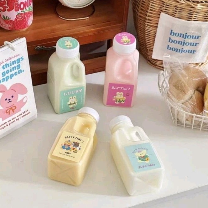 ขวด ถังแกลอนมินิ ฝาขาว ขนาด 300ml,500ml