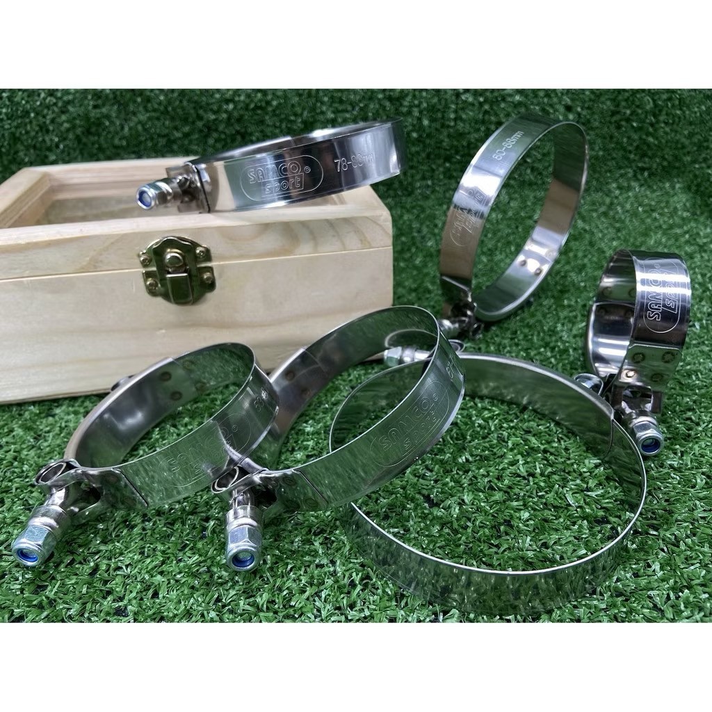 เข็มขัดสแตนเลส SAMCO เข็มขัดรัดท่อ สแตนเลสแท้ เกรดดีที่สุด ทนที่สุด