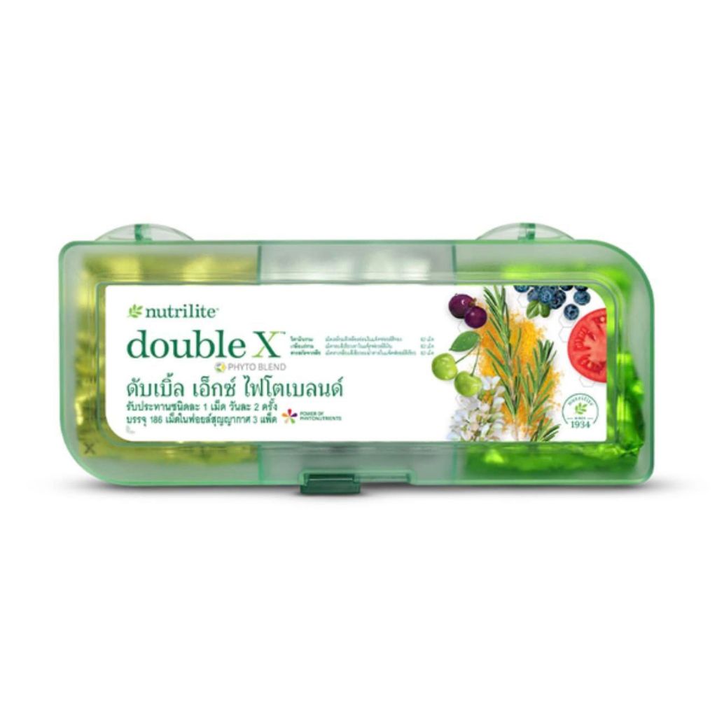 Double X ดับเบิ้ล เอ็กซ์ ไฟโตเบลนด์ - บรรจุ 186 เม็ด