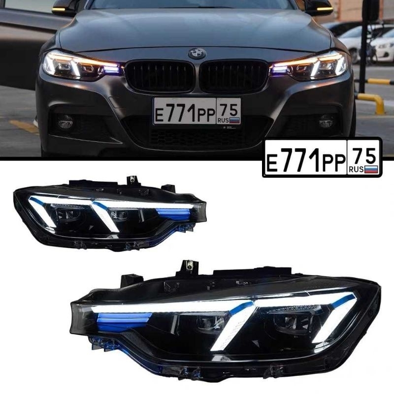 ❤️‍🔥ไฟหน้า LED BMW F30 ดีไซน์ใหม่สำหรับ 316/320/328/330e