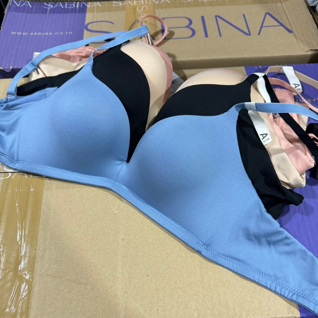 Sabina Habpy Pretty Perfect Level 1 เสื้อชั้นใน ไร้โครง รหัส HBU23015