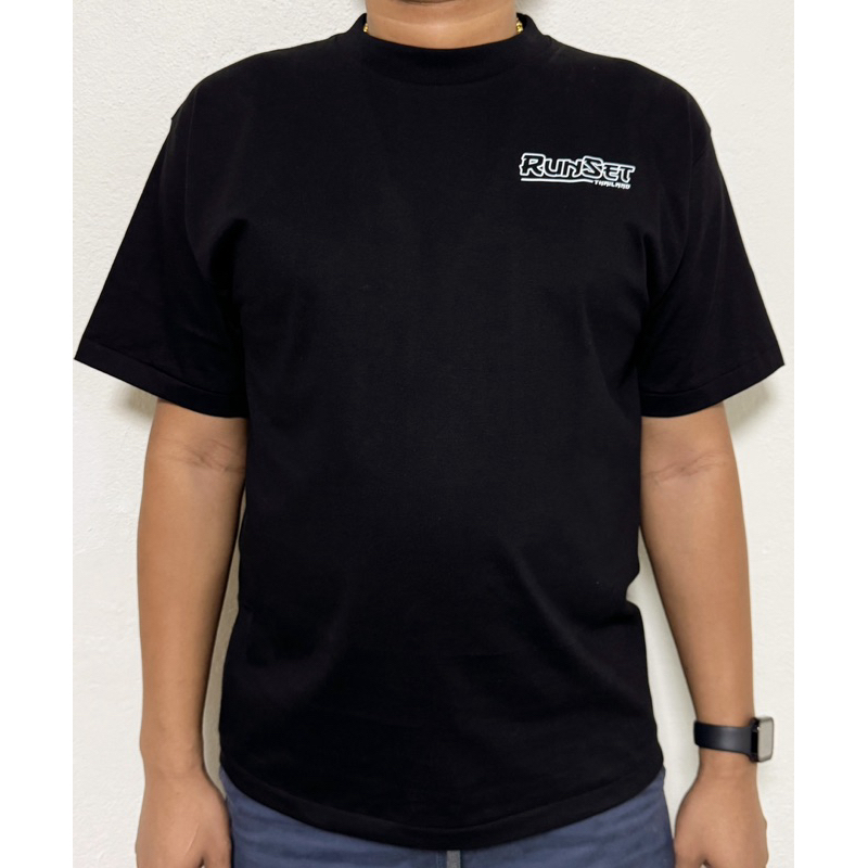 เสื้อยืด RunSet ผ้าหนา เนื้อดี งานสกรีน