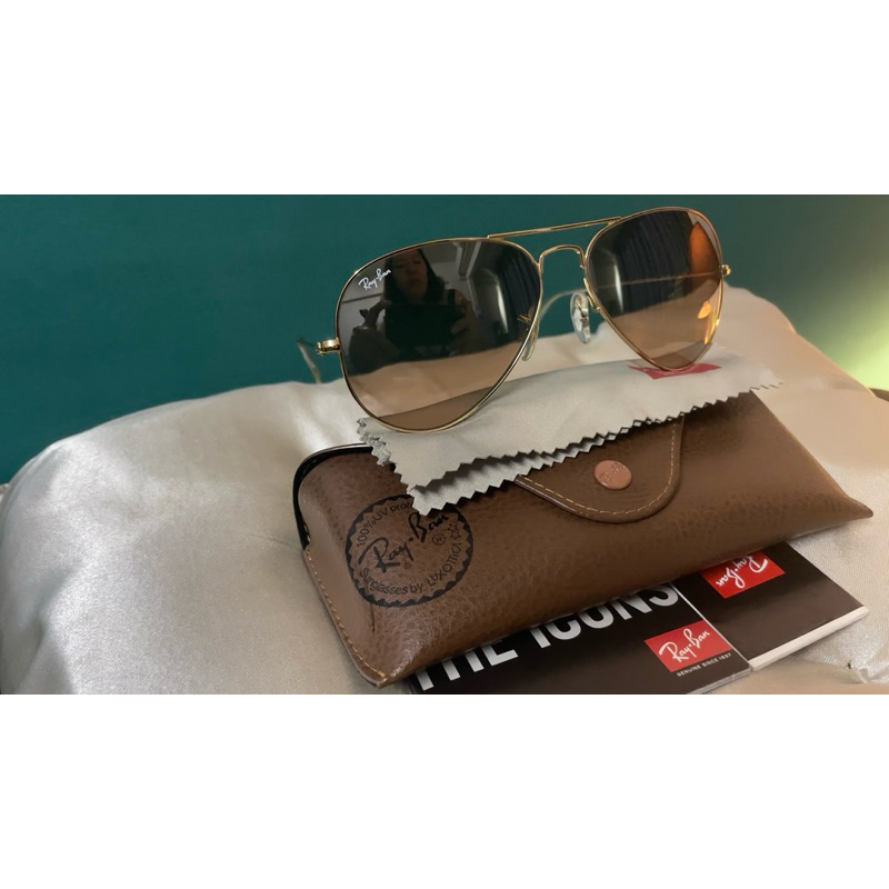 แว่นกันแดด RayBan Aviator RB3025 001/3E