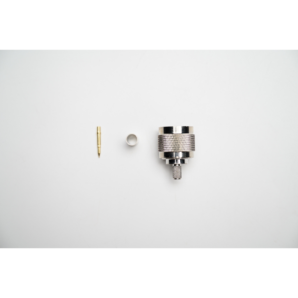 ขั้ว N-TYPE - ใช้กับสาย RG58 / RG142 / RG400 - วิทยุสื่อสาร