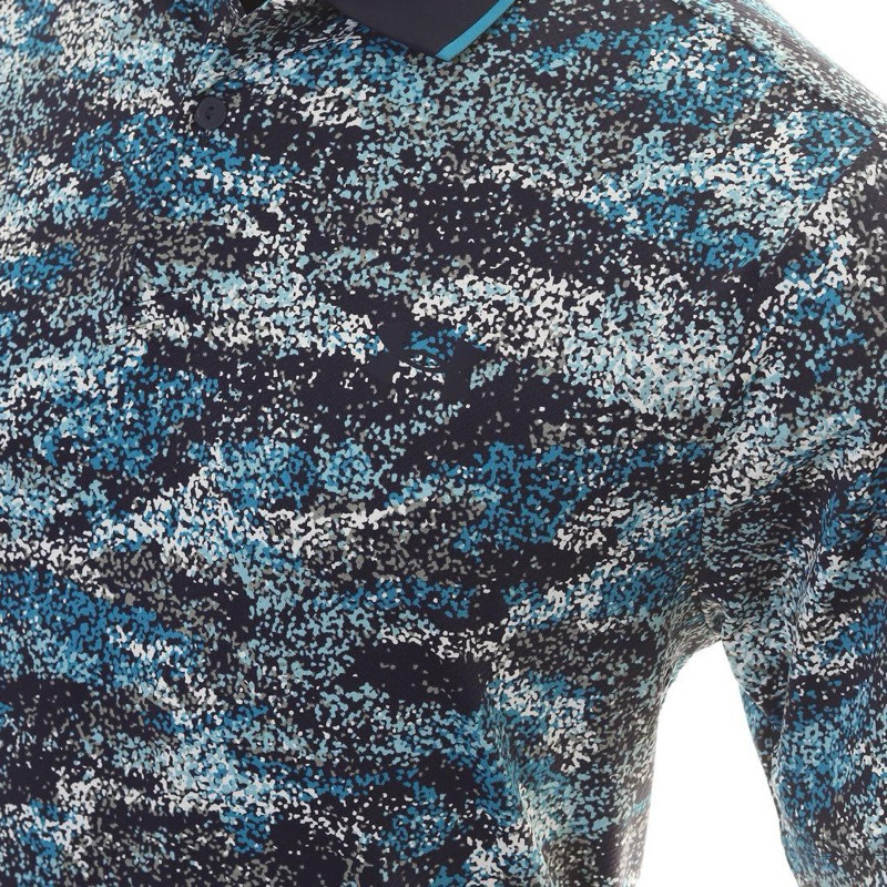 UA Golf Iso-Chill Edge Shirt 1377365 Midnight Navy Blizzard 411 👕T-shirt Under Armour UA Iso-Chill E