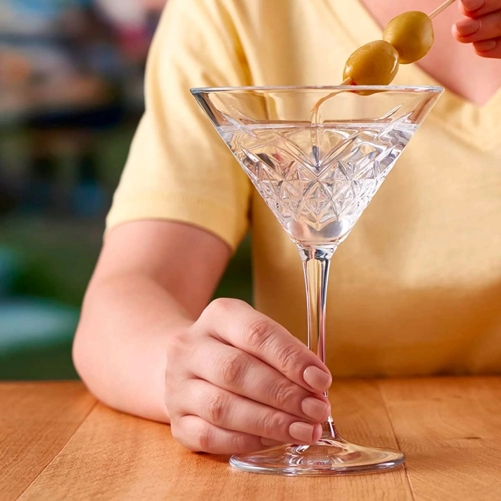 แก้วมาร์ตินี่ ค็อกเทล RCR Melodia Martini 210 ml แก้วคริสตัล (1ใบ)