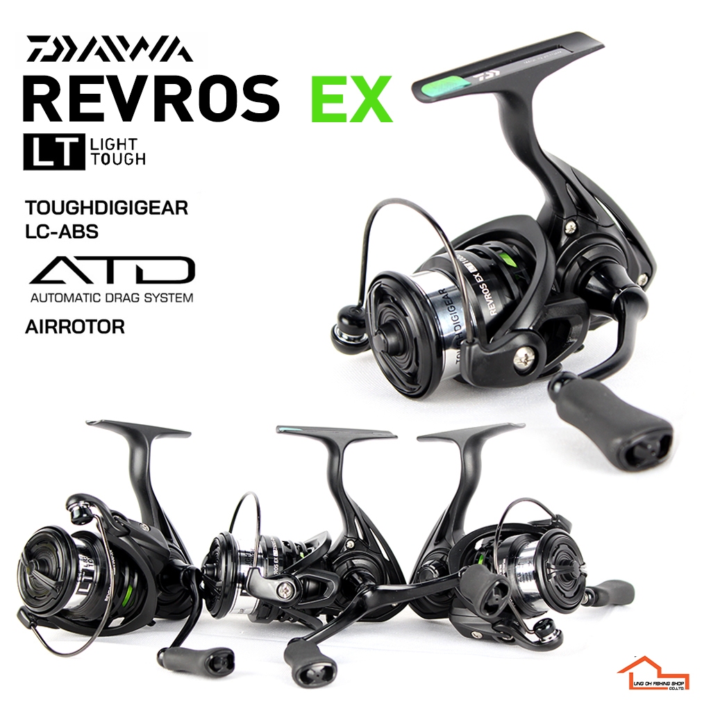 รอกสปิน DAIWA REVROS EX LT 1000-XH / 2000-XH / 2500-XH / 3000-CXH / 4000-CXH
