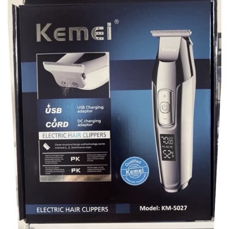 ปัตตาเลี่ยนตัดผม กันขอบkm5027(ฟันเดิม)