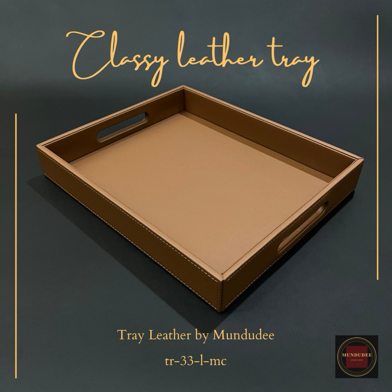 ถาดอเนกประสงค์ Size L , Leather Tray