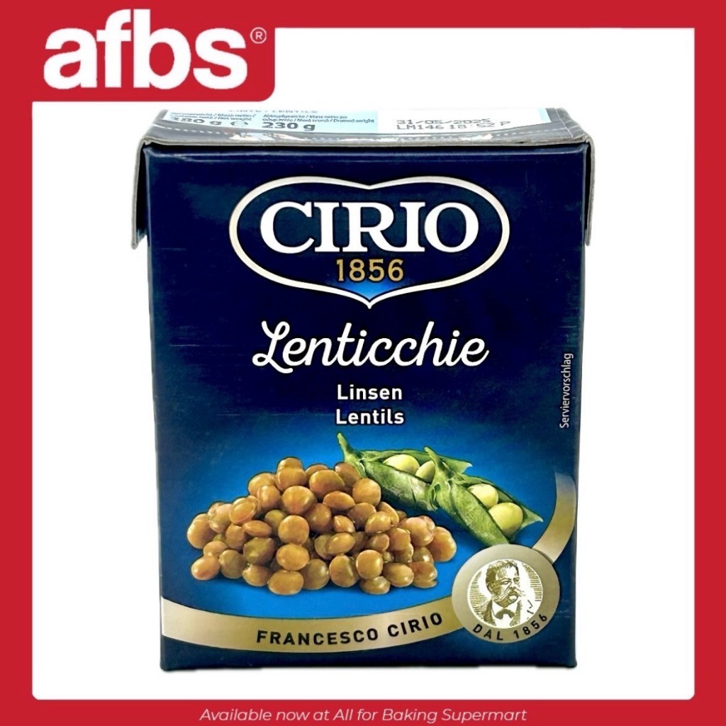 SUPERMART Cirio 1856 Lenticchi Beans 380 กรัม #1115803