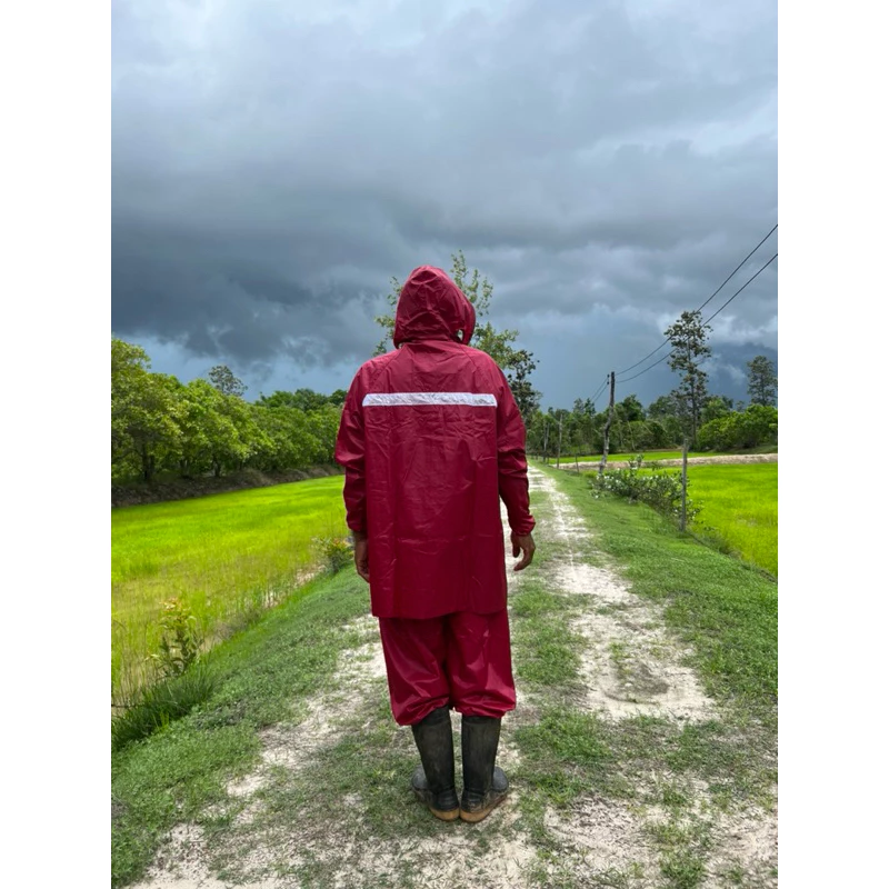 ชุดเสื้อกันฝนตราช้าง พร้อมกางเกง thumbnail 10