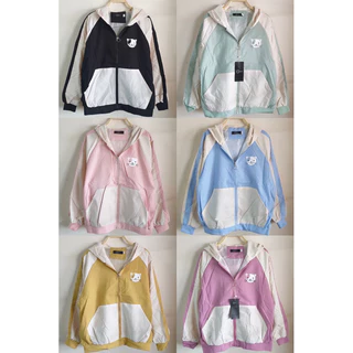 เสื้อแขนยาวผ้าร่มซับ 2 ชั้น มีฮูด ใส่ดีสบายๆ