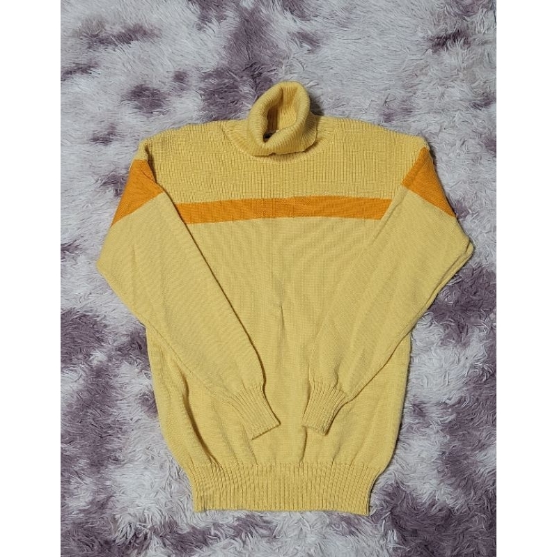 เสื้อคอเต่าไหมพรม แบรนด์ HCC แท้ ผ้าดีมากก