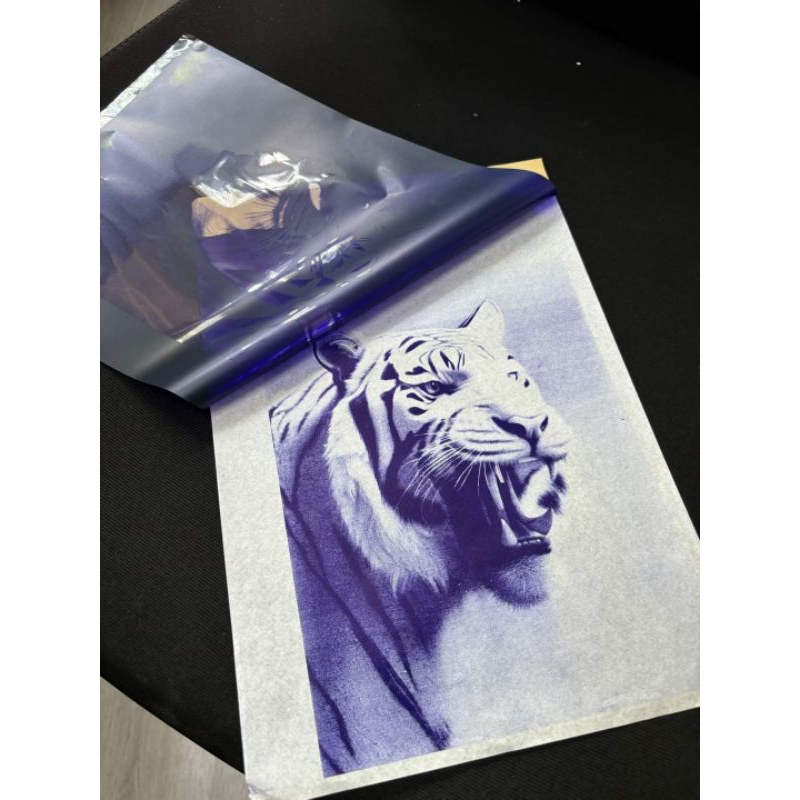 กระดาษลอกลาย A4 แบบ ฟิล์ม สักลาย Tattoo