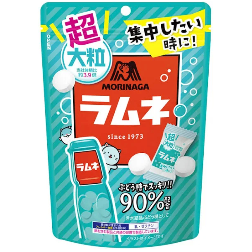 [ส่งตรงจากญี่ปุ่น] Morinaga & Co. Ramune ใหญ่ 41g