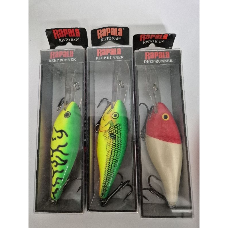 เหยื่อปลอม Rapala Risto Rap RR9 Deep runner