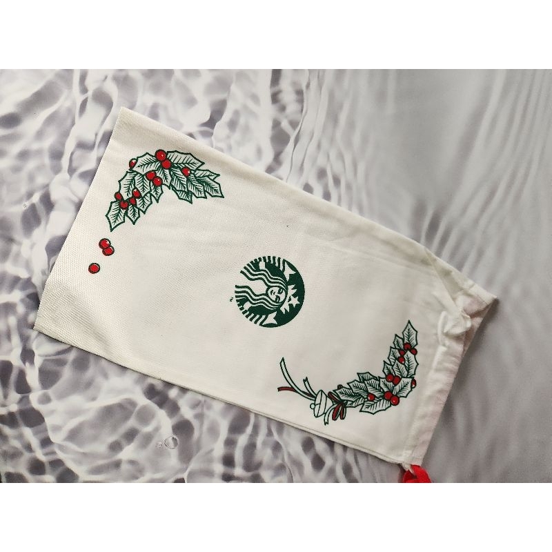 ถุงผ้า Starbucks สำหรับใส่แก้ว