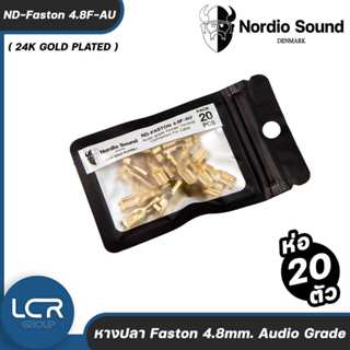 Nordio Sound หางปลา 4.8mm. ND-Faston 4.8F-AU ห่อ 20 ตัว Audi…