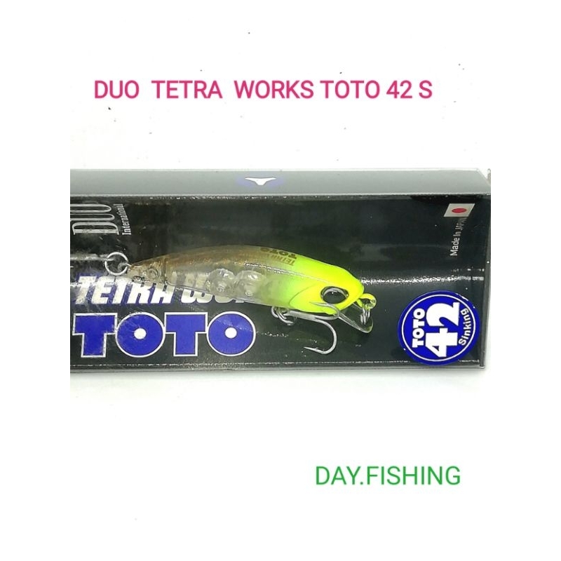 เหยื่อปลอม DUO.TETRA WORKS TOTO.42  S MADE IN JAPAN