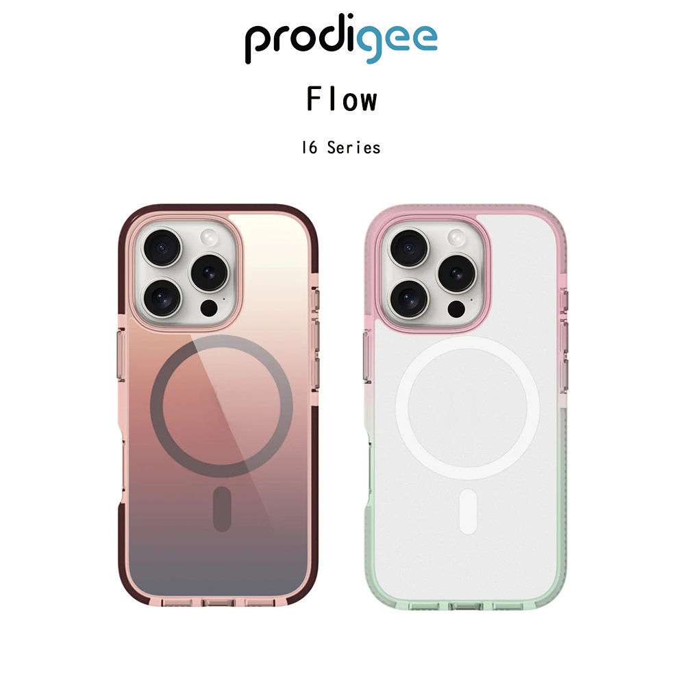 PRODIGEE Flow เคสกันกระแทกระดับ2เมตรเกรดพรีเมี่ยม เคสสำหรับ iPhone16/16Plus/16Pro/16Promax