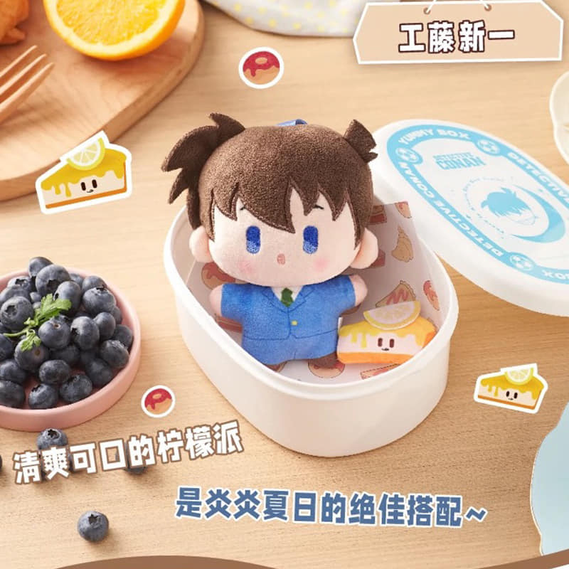 (🧸แฟชั่นลด30%) [เลือกตัว] กล่องสุ่ม พวงกุญแจ 52TOYS LDCX DETECTIVE CONAN Yummy Box pendant กล่องข้าวโคนัน ของแท้
